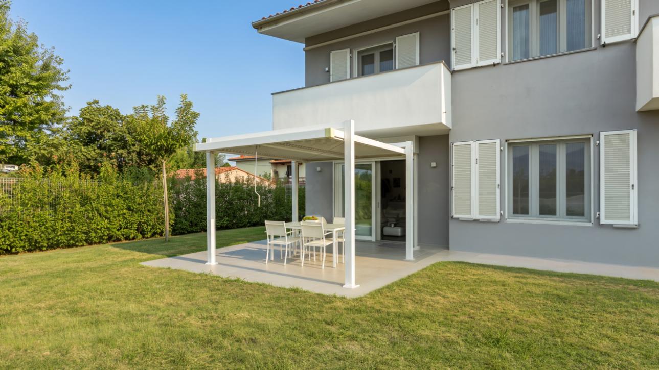 villa singola dal design moderno 